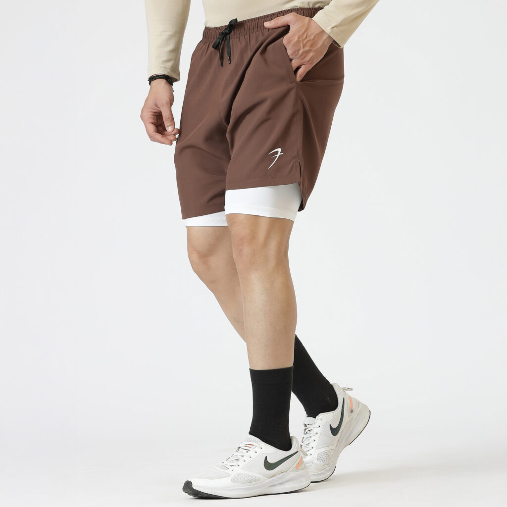 2 in 1 Compression Shorts