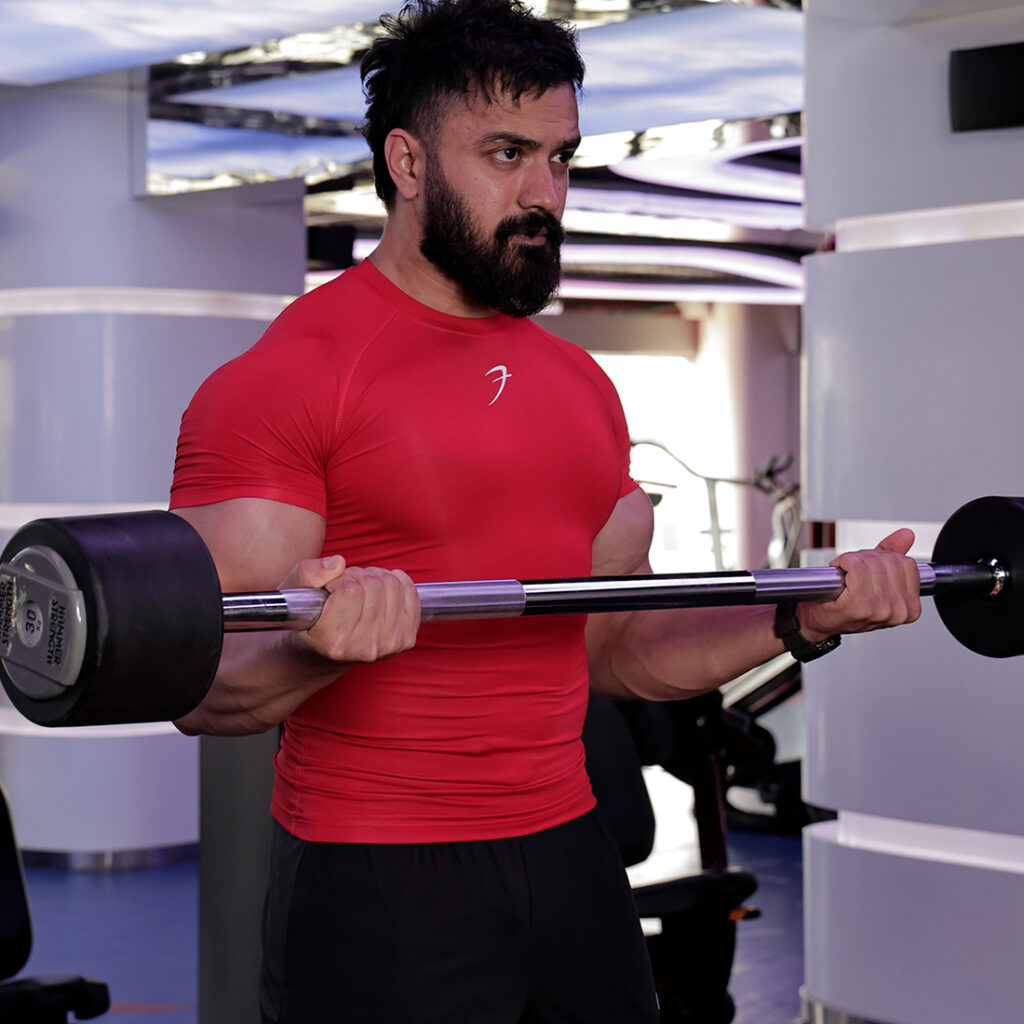 fuaark compression tshirt red