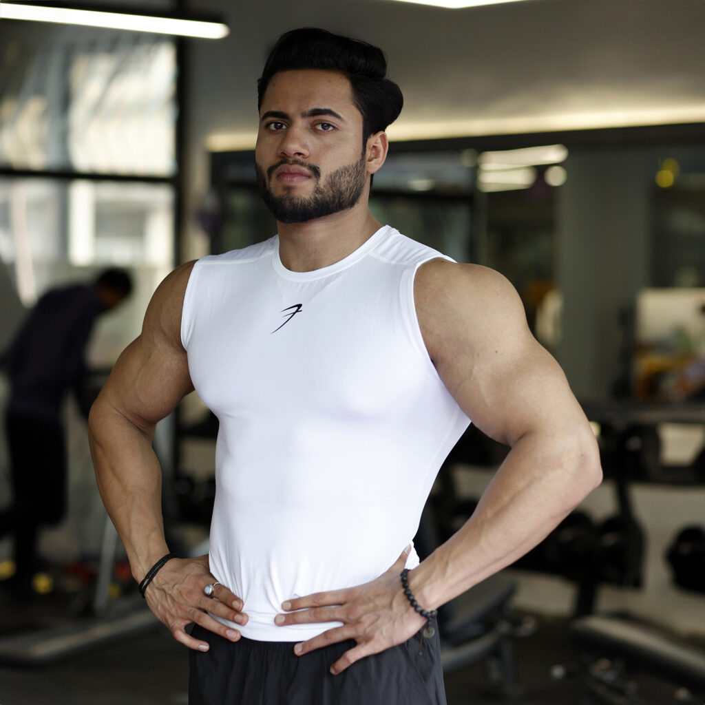 Fuaark sleeveless compression tank