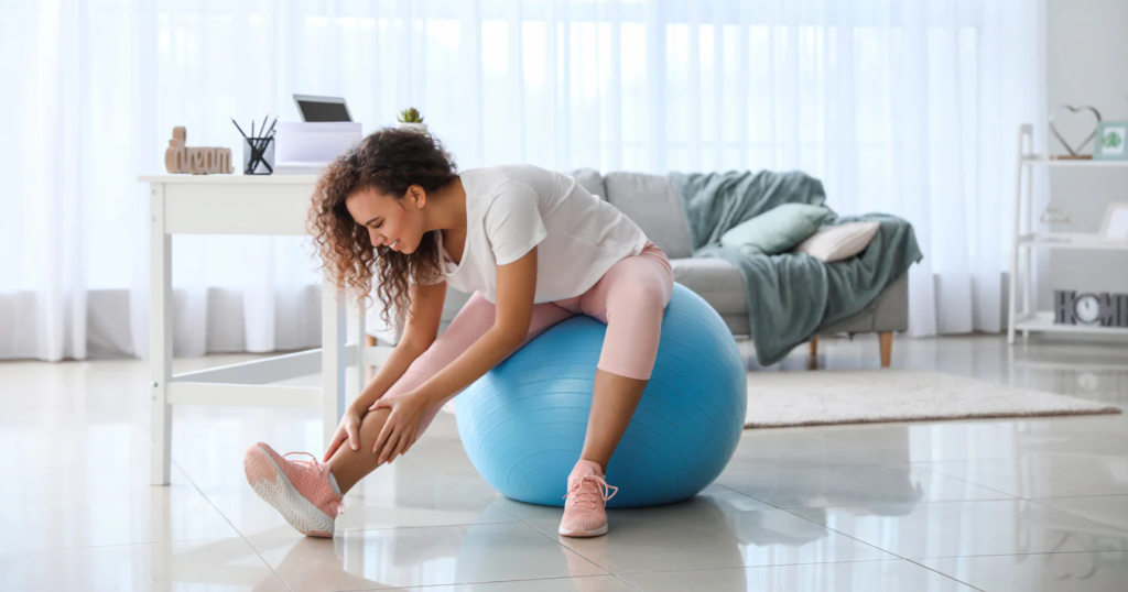 exercise ball exercises