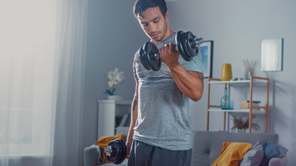 dumbbells for home gym